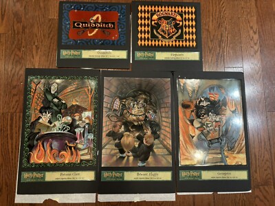 RARE Vintage Harry Potter Art (Fred Bode) Product Mock Ups