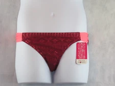 Hula Honey Junior Women's Crochet Hipster Swim Bikini Bottom