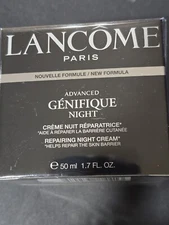 Lancome Advanced Genifique Night Repairing Night Cream 1.7oz NIB Sealed
