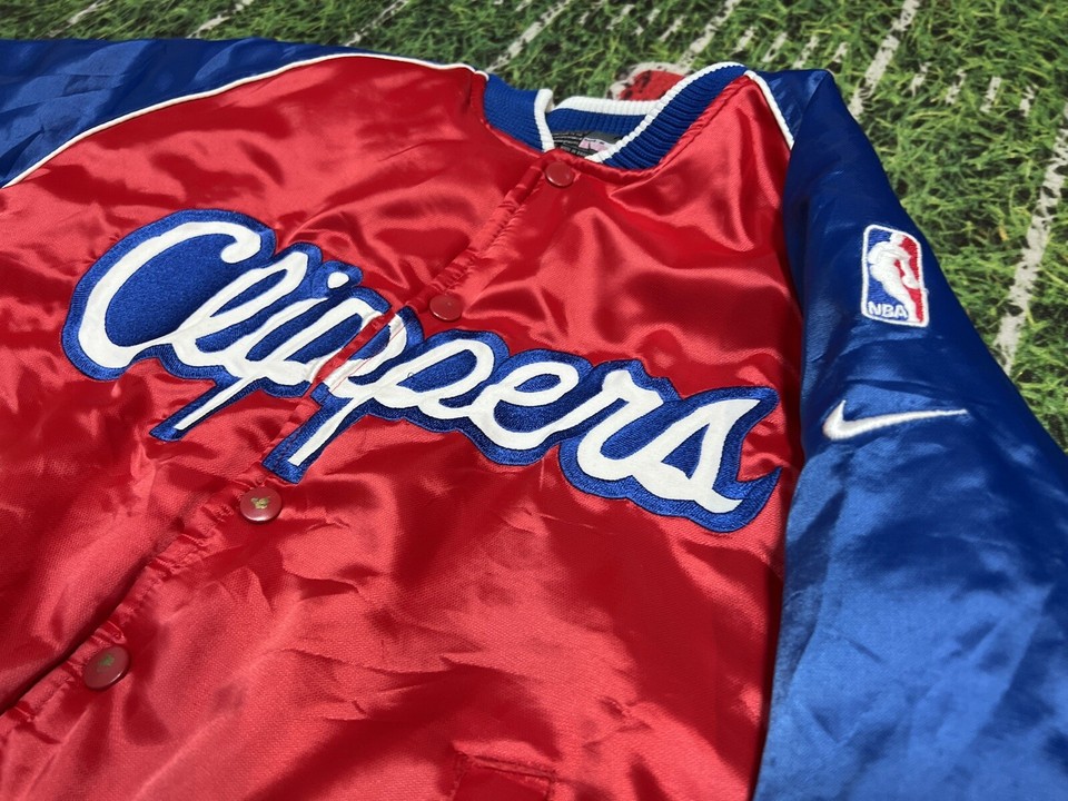 Nba Basketball 2000 Nike Los Angeles Clippers Swingman Jersey Jacket Kids M eBay