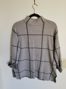 lavender mock turtleneck