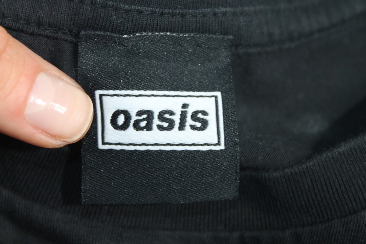 【ヴィンテージ】OASIS official T 2009 copyright Oasis Shirt Stadium Tour 2009 Shirt Britpop Band Shirt Men's Large