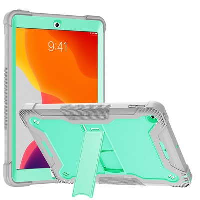 For iPad 9th 8th 7th Air 4 5 Pro 11'' Mini Heavy Duty Armor Stand Hard Case Cover