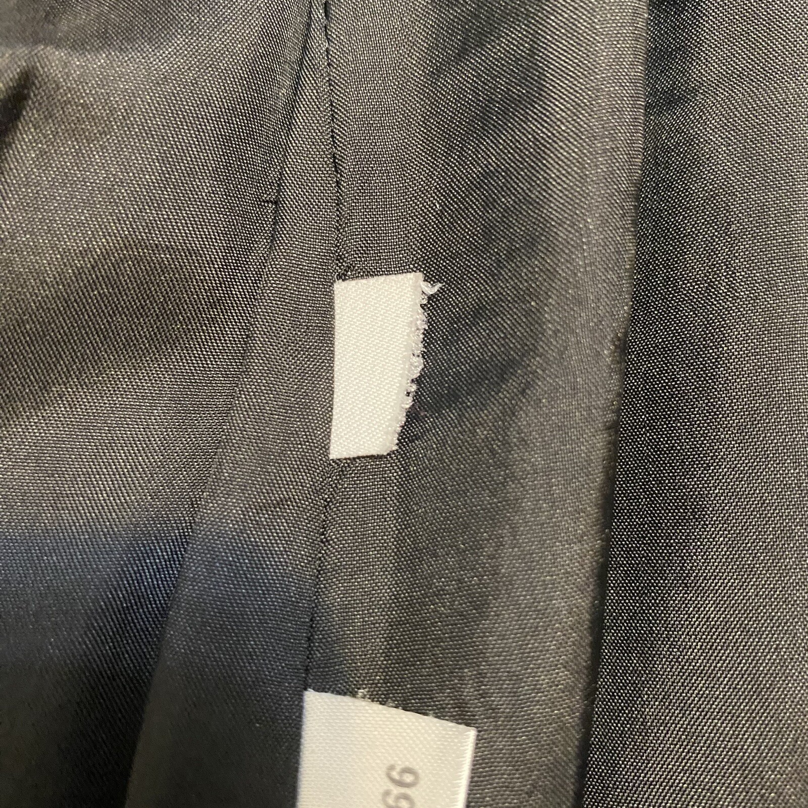 ANN TAYLOR jacket Size 2 Solid Black Dark Charcoa… - image 16