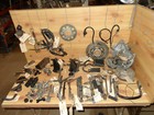 74 76 Honda CB360 CB 360 Box Brake Mount Tail Peg Line Frame Hardware Parts Lot