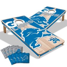 Detroit Lions 2 ft. x 4 ft. Cornhole Game