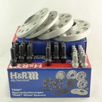 H&R Spurverbreiterung 30/60Mm Silber FüR A2 A3 TT Leon Fabia Octavia Golf Bora