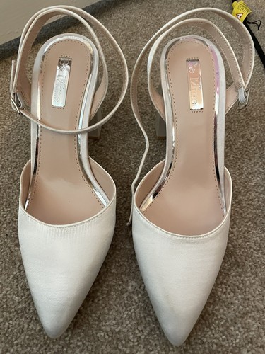 silver bridesmaid shoes wide fit