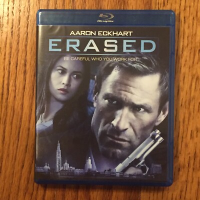 Erased (Blu-ray Disc, 2013) Garrick Hagon, Olga Kurylenko, Aaron Eckhart