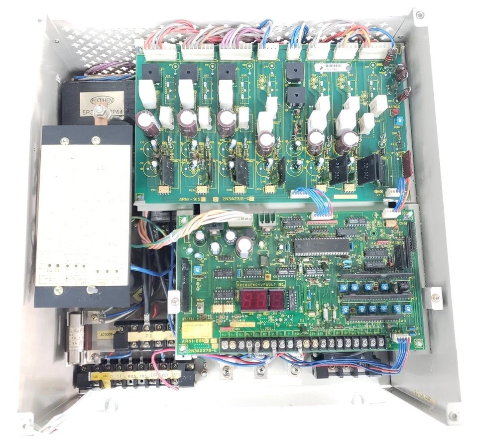 REPAIRED LOUIS ALLIS LANCER JR. 92288 TRANSISTOR INVERTER DRIVE 9206515-HP  - Image 3 of 4