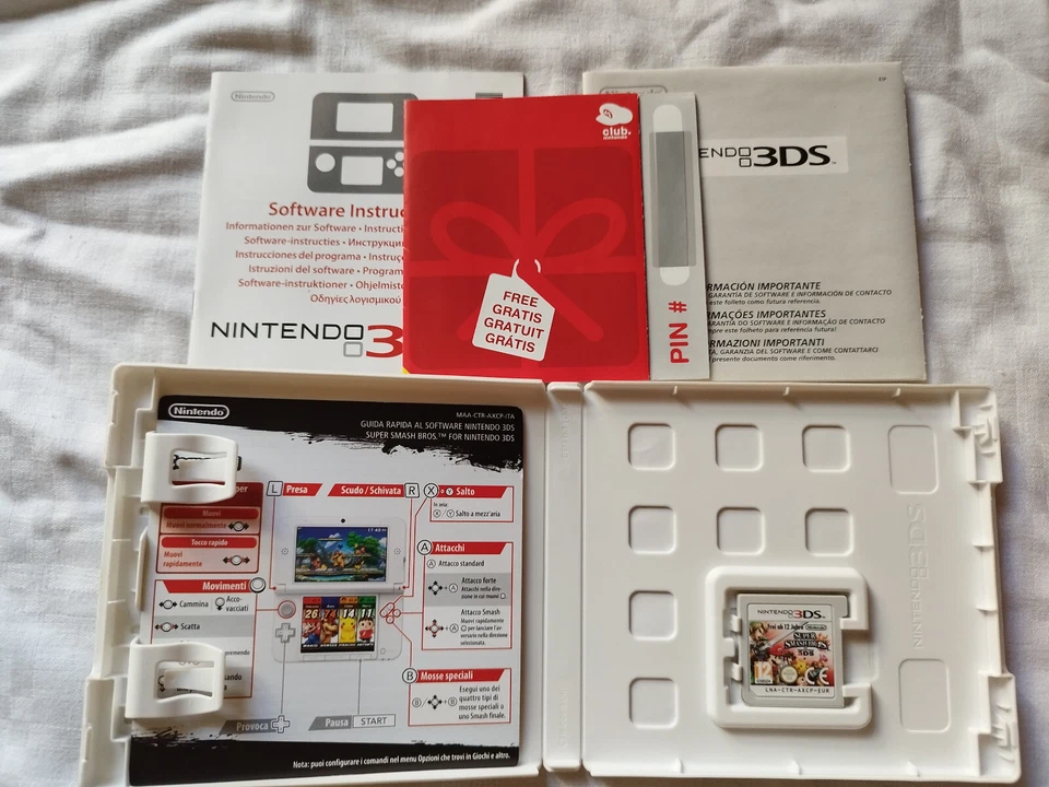 SUPER SMASH BROS FOR NINTENDO 3DS - NINTENDO 3DS - GIOCO USATO FUNZIONANTE - PAL, foto 3 di 3
