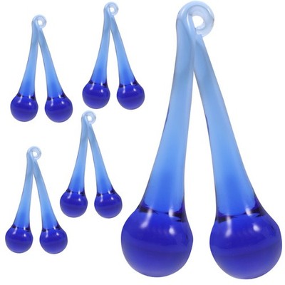 10 Pcs Kristall Prismen Kristall-hängedekoration Kristallperlen Anhänger
