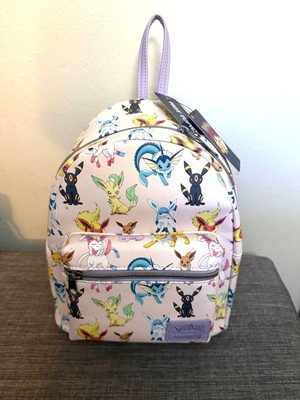 NWT Loungefly Pokemon Eevee Eeveelutions All Over Print Mini  display picture 1