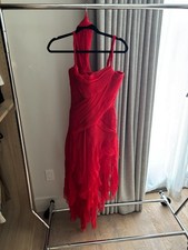 Alexander McQueen 2003 Silk Chiffon Corseted Gown