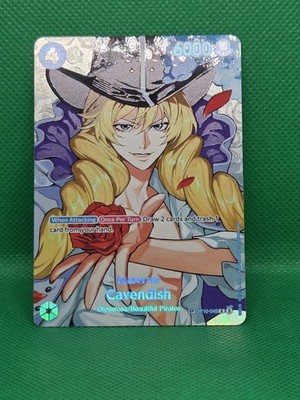 One Piece Card Game Cavendish OP10-045 SP Rare Alt Art Holo ENG