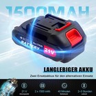 Für Makita Akku Heckenschere Heckentrimmer Heckenschneider +2x Akkus + Ladegerät