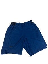 Mens Under armour Fitted Gym/Training shorts size M blue