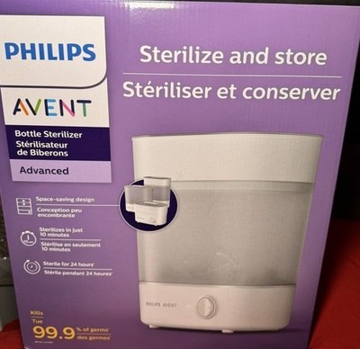 Philips AVENT Advanced Electric Steam Sterilizer, SCF291/00 Brand New, No Box