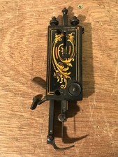 Antique Singer 12K Fiddle Base Sewing Machine Face Plate + Other Parts