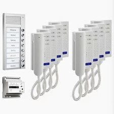 TCS T&uuml;rsprechanlage TCS T&uuml;rtelefon wei&szlig; / Door telephone