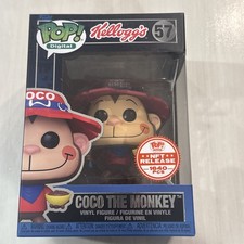 Funko Pop! Digital 57 Coco the Monkey LE 1640 w/Protector Kellogg’s