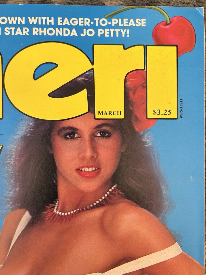 Cheri March 1984 News Magazine Vintage 1980s Female Photos & Rhonda Jo