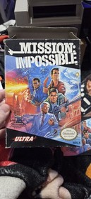Mission: Impossible for Nintendo NES, Manual Included, NTSC-U/C (Cib) TESTED 