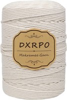 Makramee Garn Beige, 3 Mm X 300 M NatüRliches Makramee | Baumwollgarn Macrame