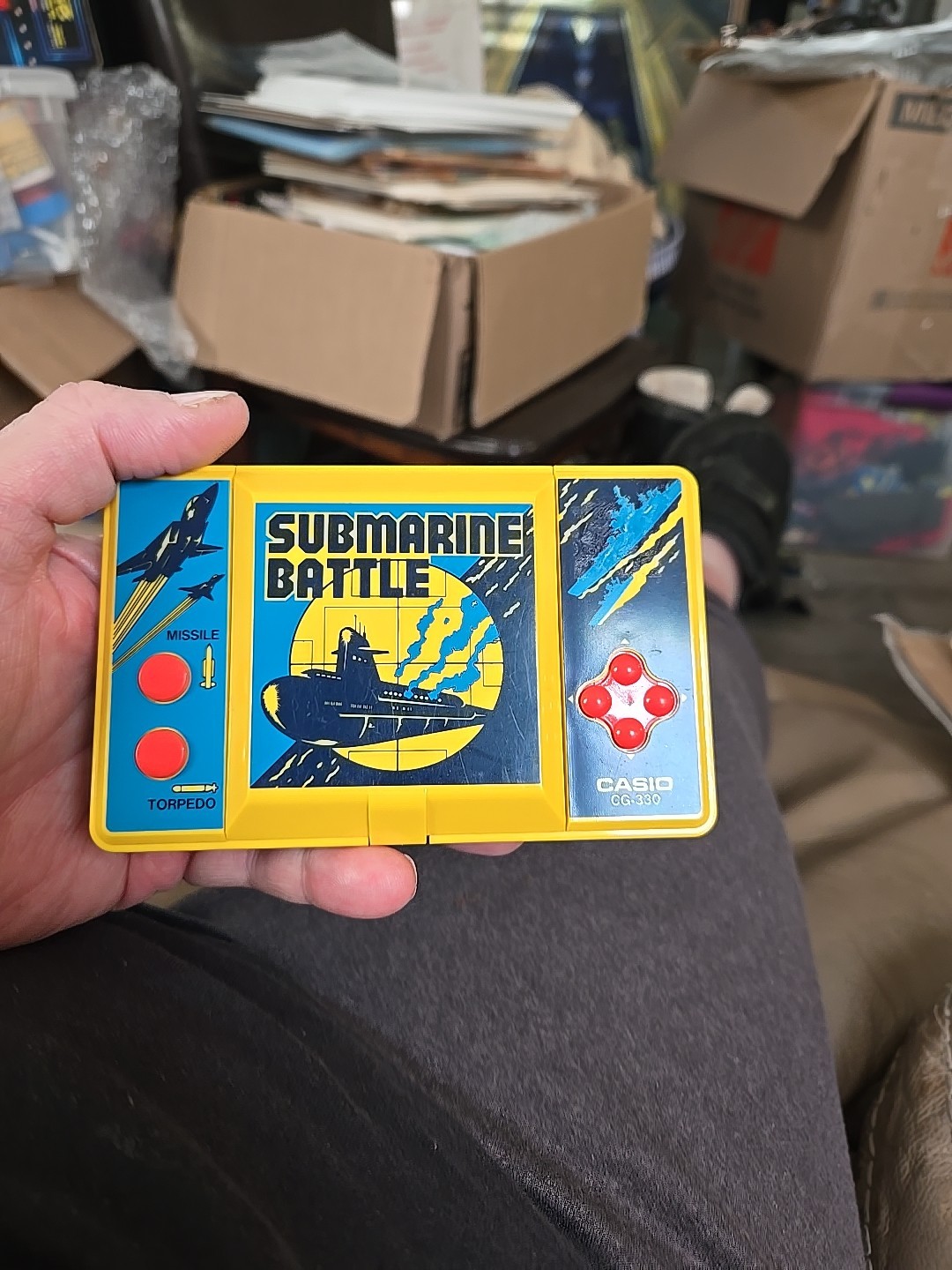 Купить RARE VINTAGE 1985 CASIO CG 330 SUBMARINE BATTLE HANDHELD