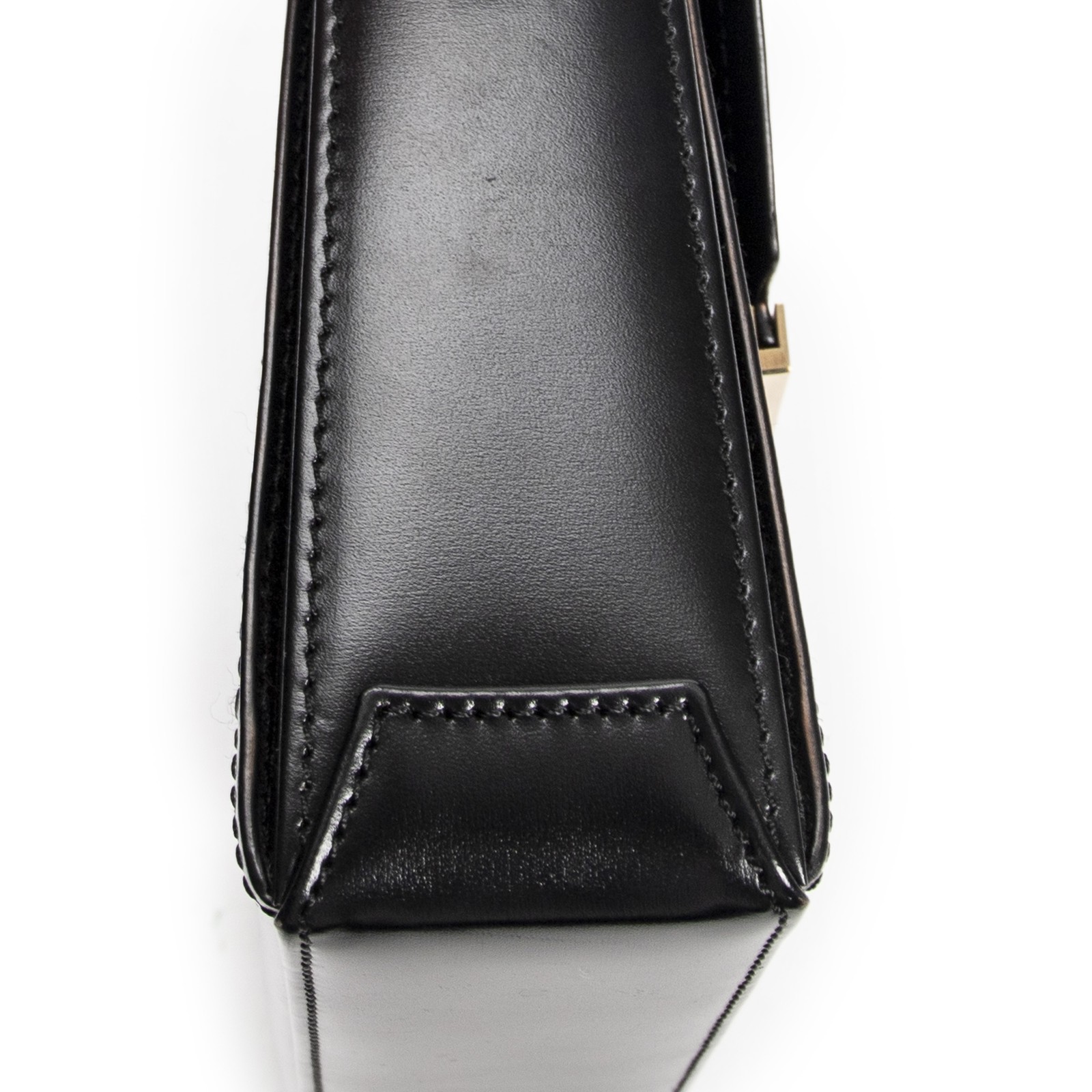 Loewe Black Vintage Rectangular Flap Shoulder bag… - image 7