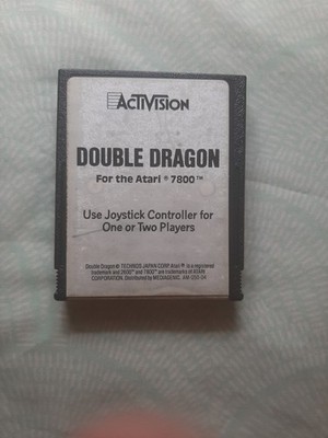 DOUBLE DRAGON for Atari 7800 - Great game - Tested & works!