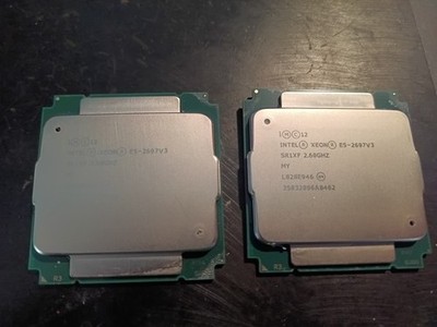 2 x Intel Xeon E5-2697 V3 CPU 14 Core, 28 Thread, 2,6GHz Sockel FCLGA2011