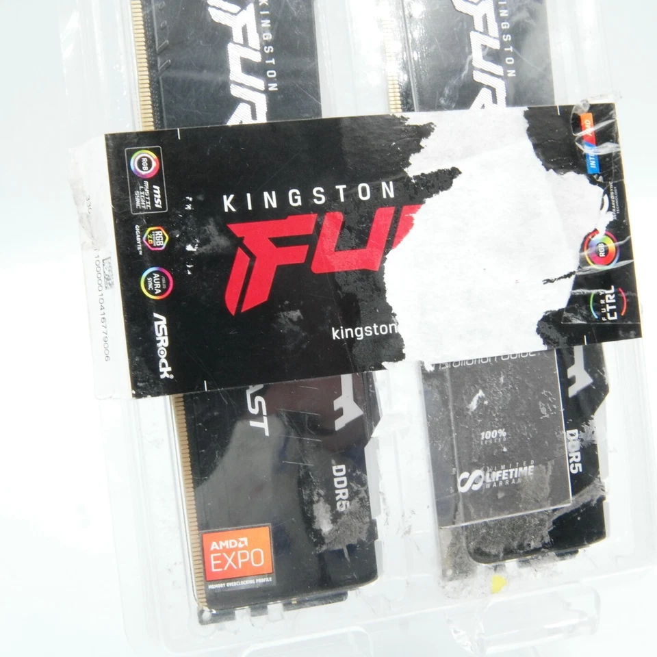 Kingston Fury Beast 32GB (2x16GB) 6000MT/s DDR5 CL36-38-38 Desktop Memory. NEW - Image 3 of 4