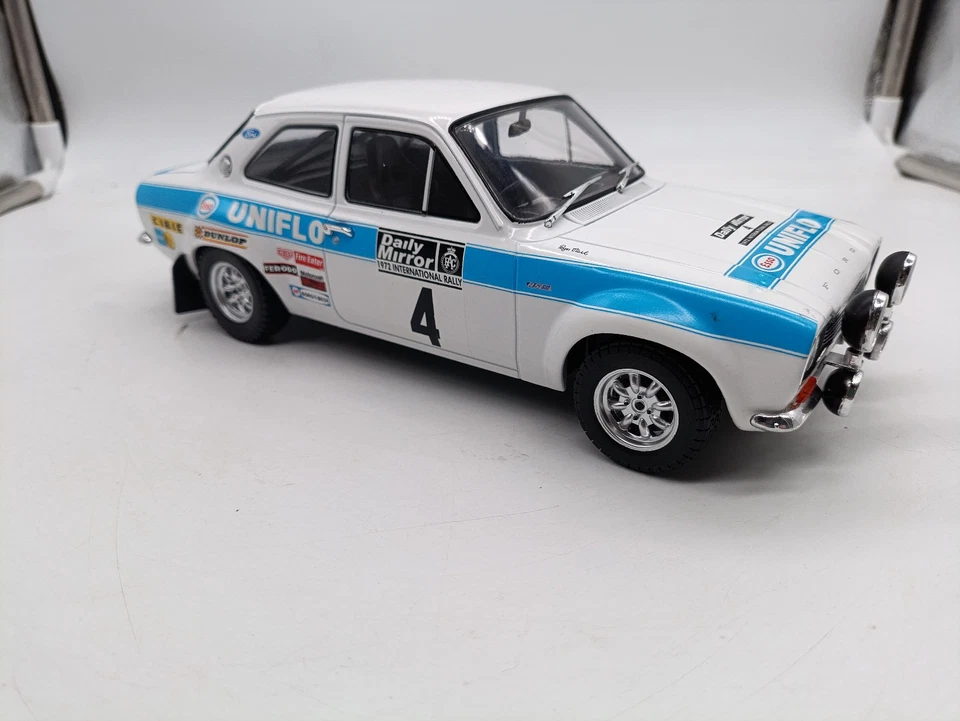 Ford Escort RS 1600 Rally Rac 1972 #4 Mason 1/18 Ixo Models Altaya - Immagine 3 di 4