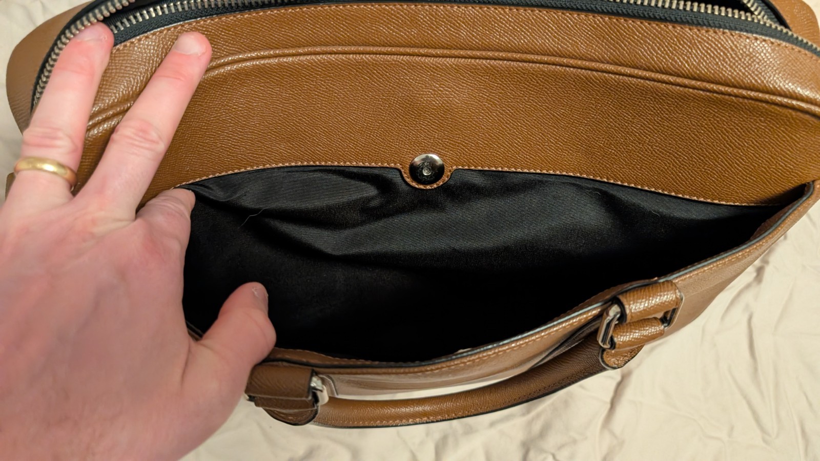 Coach Double Zip Metropolitan Briefcase / Shoulde… - image 10