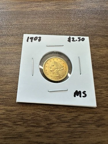1903 Liberty Quarter Eagle — photo from the most recent tracked eBay sale