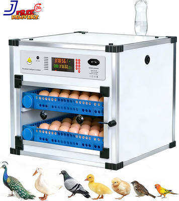 136 Eggs Automatic Egg Incubator with Digital Control & Auto Turner
