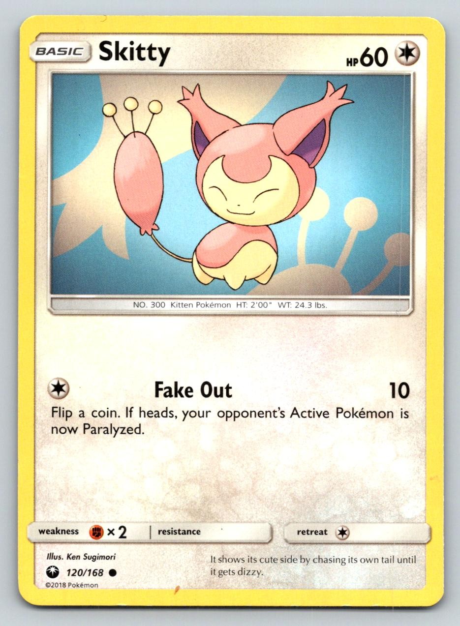 SKITTY 120/168 C CELESTIAL STORM POKEMON MP SUGIMORI