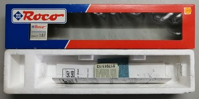 Leer- OVP f. H0 ROCO 44548 DB Schnellzugwagen 4- achsig, akzeptabel - anschauen!