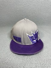 New Era 9FIFTY Transformers Megatron Snapback Hat Gray Purple OSFM Cotton