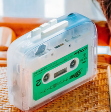 NINM It's OK Too Bluetooth 5.0 Stereo Cassette Player White