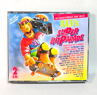 Vtg 1990 West Germany Polystar ALF s Super Hit Parade 2-CD Compilation Import