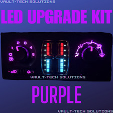 Purple Led Climate Control Upgrade Kit Silverado Sierra Suburban Tahoe 03-06