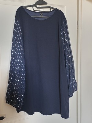 asymmetrisches Sweatshirt von Emery Rose Gr.54 blau neuw.!!!