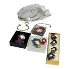8 Vintage Art Face Brooch Pins Lot Boxed Statement Costume Jewelry Deco & More