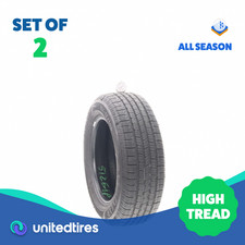 Set Of 2 Used 19565r15 Goodyear Reliant All-season 91h - 9.532 Set Of 2 Used 19565r15 Goodyear Reliant All-season 91h - 9.532