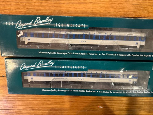 2-Rapido HO ESCALA OSGOOD BRADLEY LONG ISLAND RAILROADMTA ESQUEMA #7532-7549 | Zustand: Used