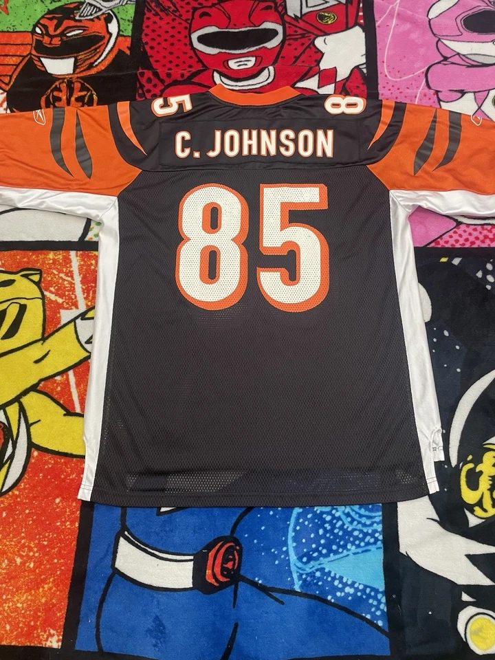 Camiseta de colección Reebok NFL Cincinnati Bengals Chad Johnson talla grande Foto 3 de 4