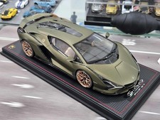 Lamborghini SIAN FKP 37 (Matte Dark Green) [MR Collection] 1/18 scale