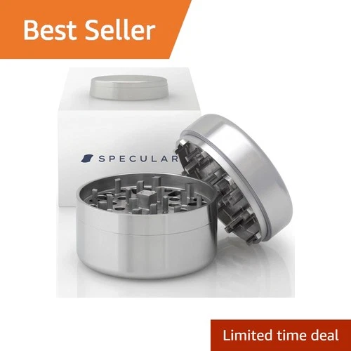 Specular Stainless Steel Sage Herb Grinder - product listing photo
